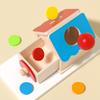 Wooden Sensory Toys Montessori Color Sorting Shape Matching Learning Parish Children Games Fine Motor Training Educational Toys