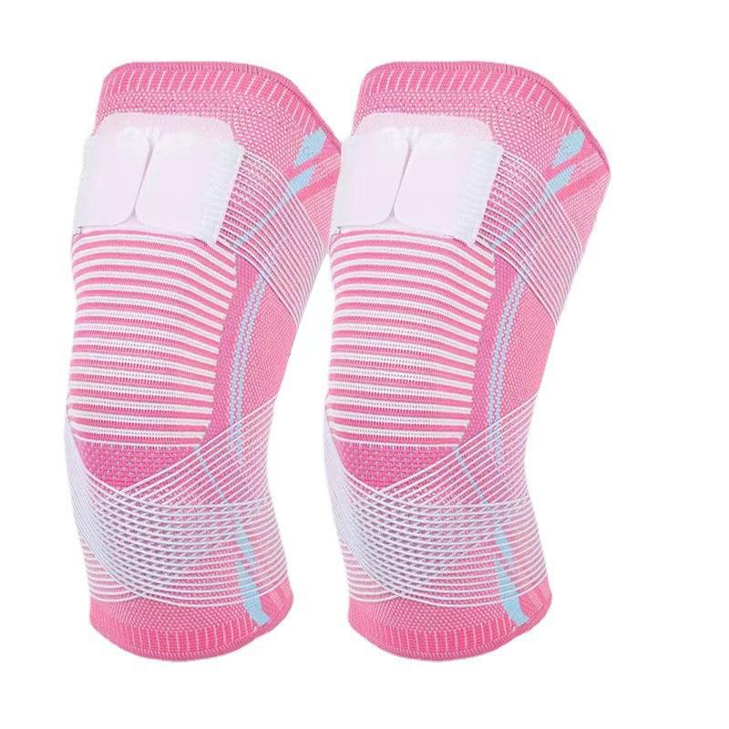 Nylon Strap Sports Knee Pads Pressurized Anti Slip New Basketball Running Warm and Breathable Protective Gear Fitness