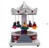 Christmas Playground Rotating Animation Decoration Gift Customizable Carousel Horse Decor Rotating Music Boxes with Light Toys