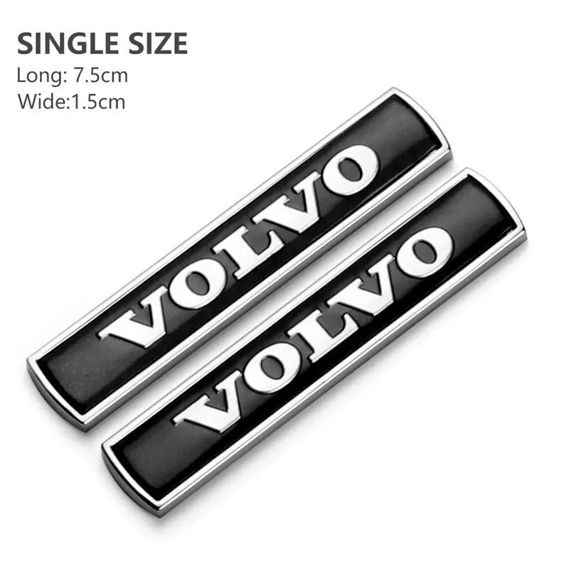 Car Side Logo Sticker Decoration Accessories For Volvo Rdesign Polestar AWD V50 S60 XC60 S40 XC40 XC90 V60 S80 S90 V90 V70 T6 T8