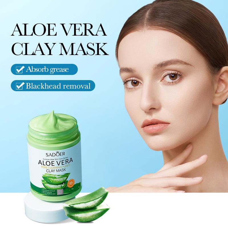 Aloe Vera Mud Film 100gSADOER Cleansing Pores Delicate Skin Gel Mud Film