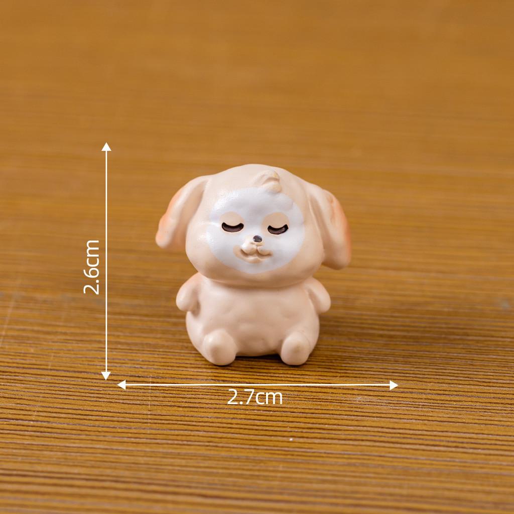 Cute Dog Figurine Blind Box Set Ideal For Car Decor And Mini Garden Ornaments