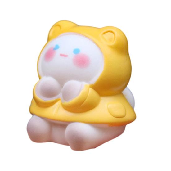Mini Figurine de Chat en Résine Micro Statue de Chat Cartoon Animaux Minuscules Artisanat pour Paysage de Mousse DIY Maison de Poupées Décor de Jardin Gâteau d'Anniversaire