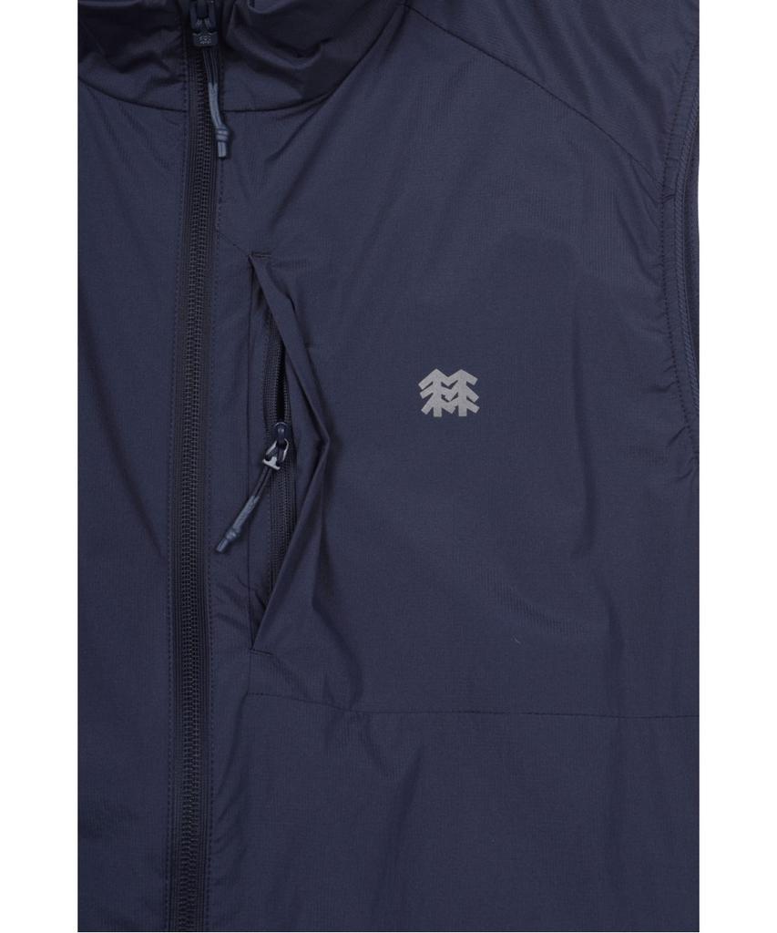 Kolon Sport Men'S Genoa Regular Fit Stand-Neck Windproof Vest Jwvam26301Nay