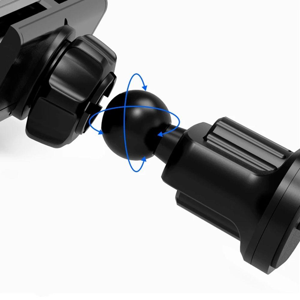Gravity Stand 17mm Ball Head Air Outlet Clip Ball Head Car Clip Air Vent Mount Car Air Vent Clip