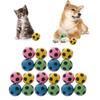 20Pcs Cat Interactive Balls Toy Non-toxic EVA Balls Interactive Toys for Cat Dogs Home for Play Outdoor Trainning