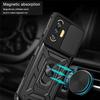 POCO F3 GT Armor Phone Case For Xiaomi POCO F3 GT Cover Lens Protection With Ring Magnetic Stand Holder Coque Fundas Capa Fall