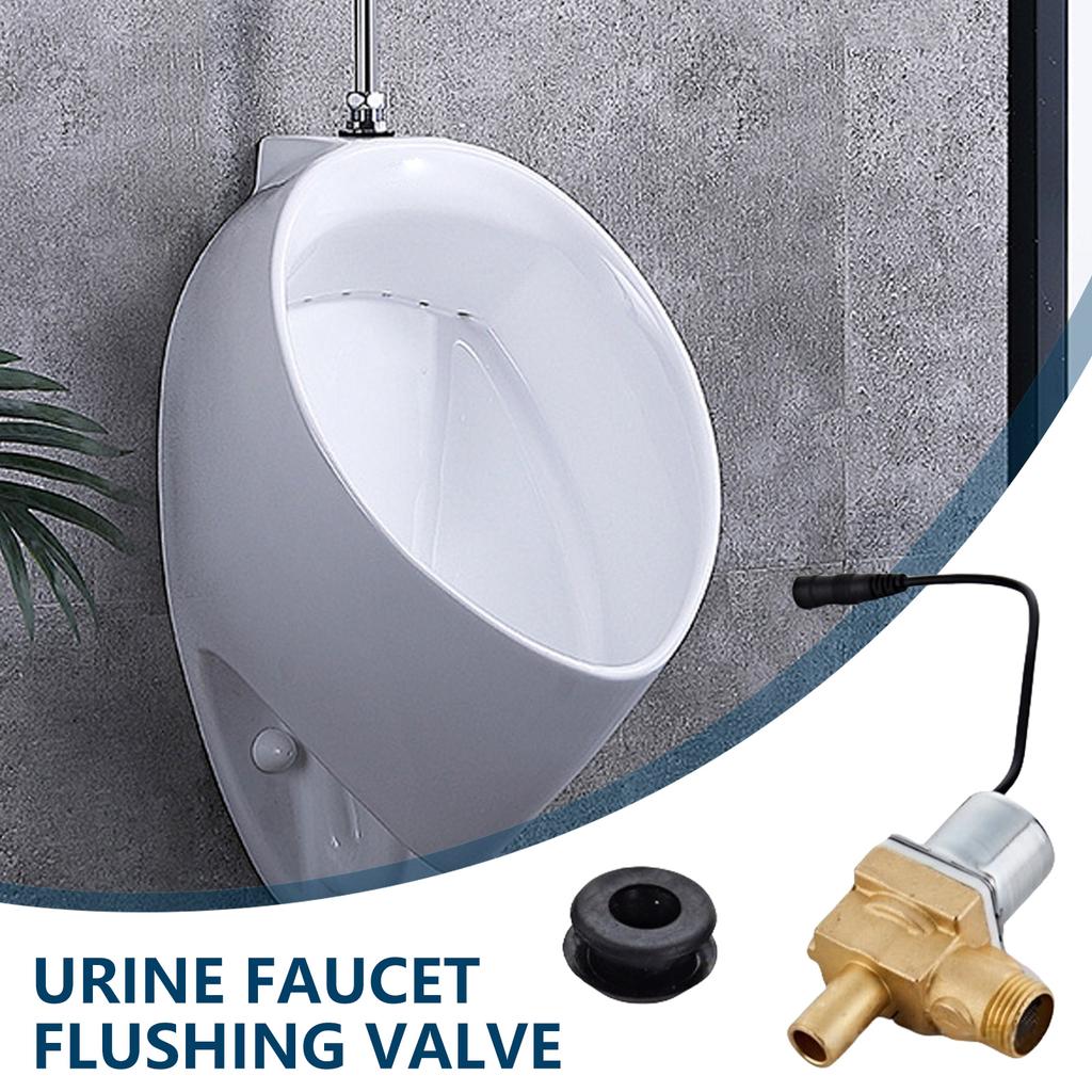 Automatic Sensors Urinals Flushers With Electromagnetic Flush Valves for Efficient Water Saving In Public Restrooms