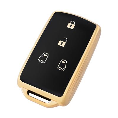 OFFCURVE Daihatsu Key Case, TPU Material, Car Keybo, 4 Buttons, Tan/Tant Custom, Compatible with