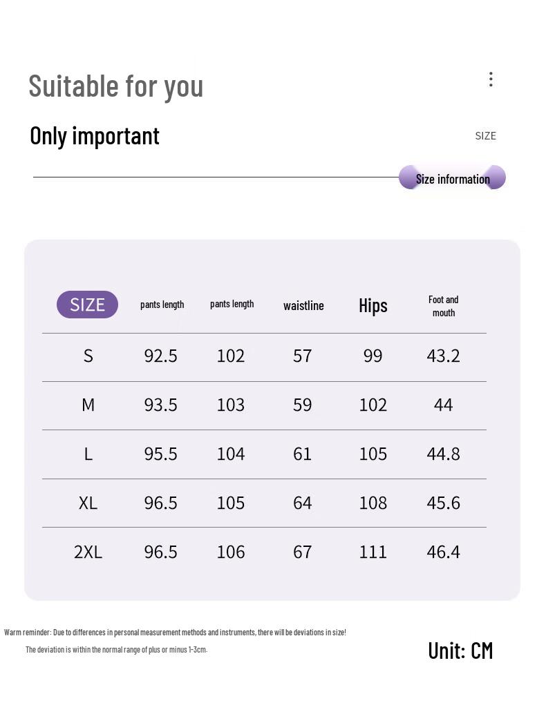 Women's Autumn Loose Straight-Leg Jogger Sweatpants