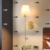 Punch-Free RGB Wall Light with Remote Control for Bedroom or Living Room