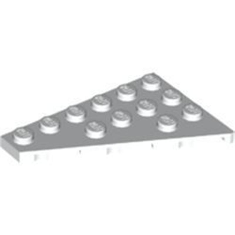 10PCS 48208 4x6 Wedge Left Plate Building Blocks Moc Classic Compatible with Brick Toys Children Gift Box 10PCS белый