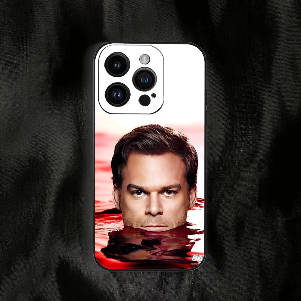 Custodia per Telefono Dexter Morgan Per iPhone 17 16 15 11 12 14 13 Pro Max Mini X XS XR 7 Plus 17E Air Shockproof Silicone Cover Fundas