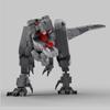 MOC Jurassic Tyrannosaurus Rex realistic style super movable assembled block toy