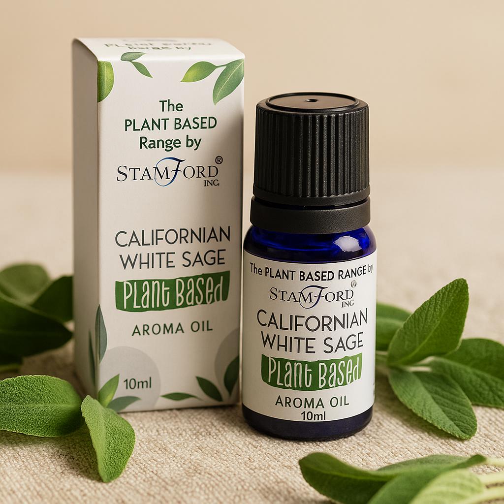 Shamtam Unisex White 5X California Sage Fragrance Oil