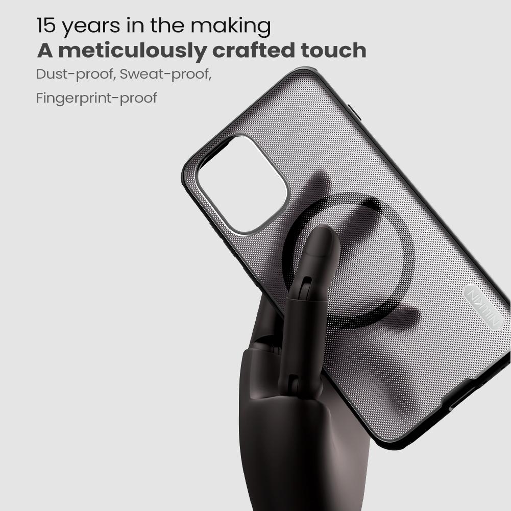 Für OnePlus Ace 6 Handyhülle Nillkin Super Frosted Shield Pro Magnetische Harte PC+TPU Schale Stoßfeste Rückseite