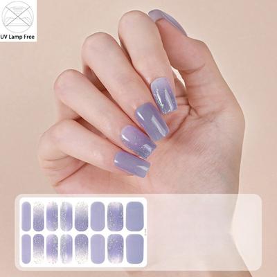 Nagelstreifen Aufkleber Decals Lang anhaltender Polish-Film Sicher und einfach anzubringen Tägliche Anwendung Frauen DIY Basteldekorationen