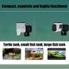 Digital Timer Fish Feeder For Aquariums Automatic Food Dispenser Quiet Operations Easy Installation Design for Pet Care