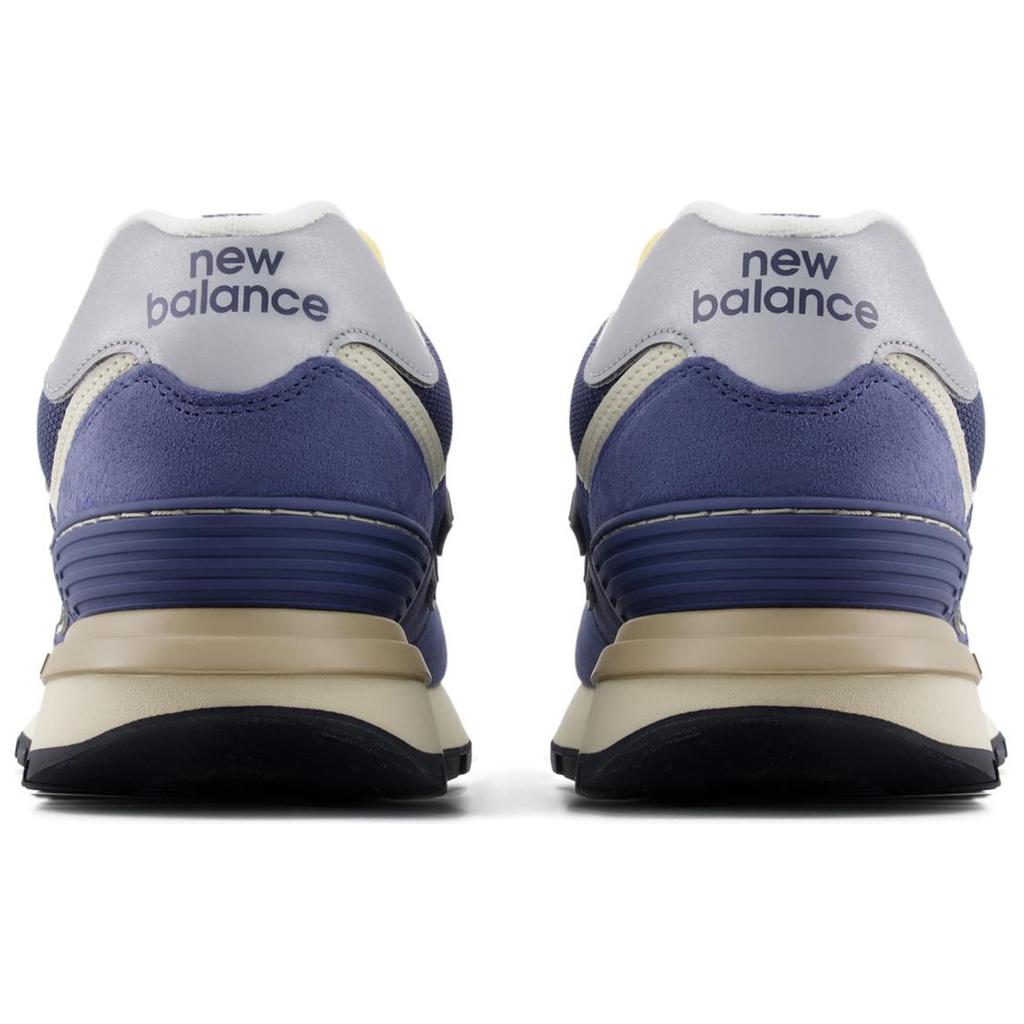 New Balance Unisex 574 White Blue U574LGMB