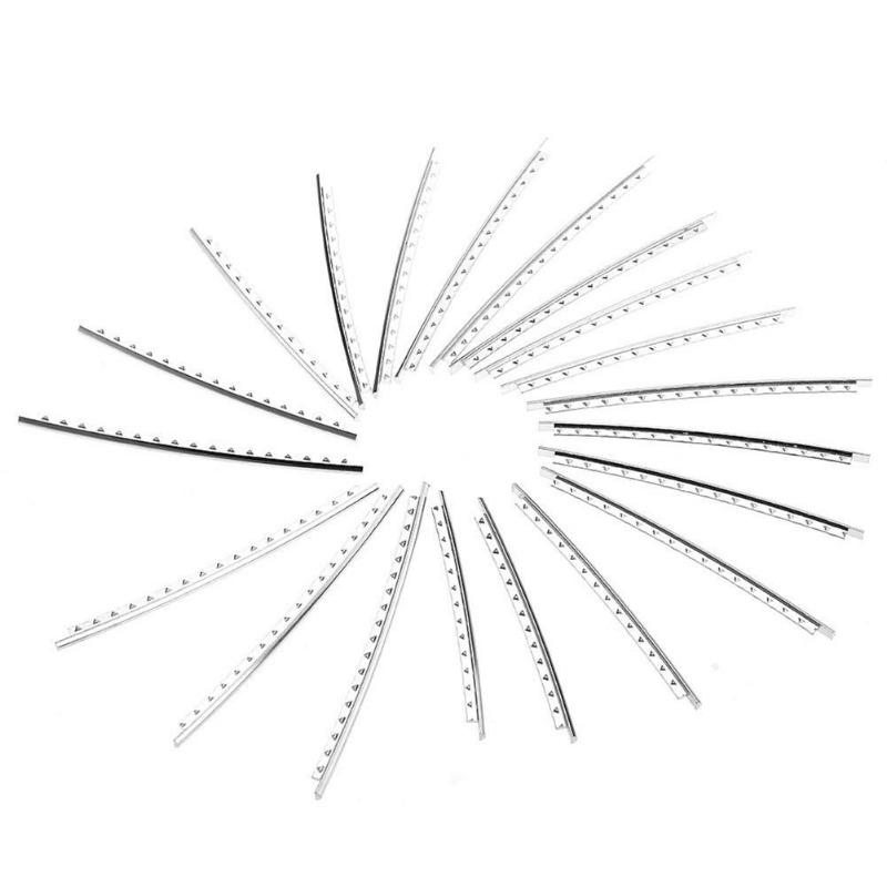 24pcs Guitar Frets Wire Fingerboard Nickel Silver2.2MM  2.4MM 2.7mm 2.9MM Luthier Repair Material Guitar Accessories
