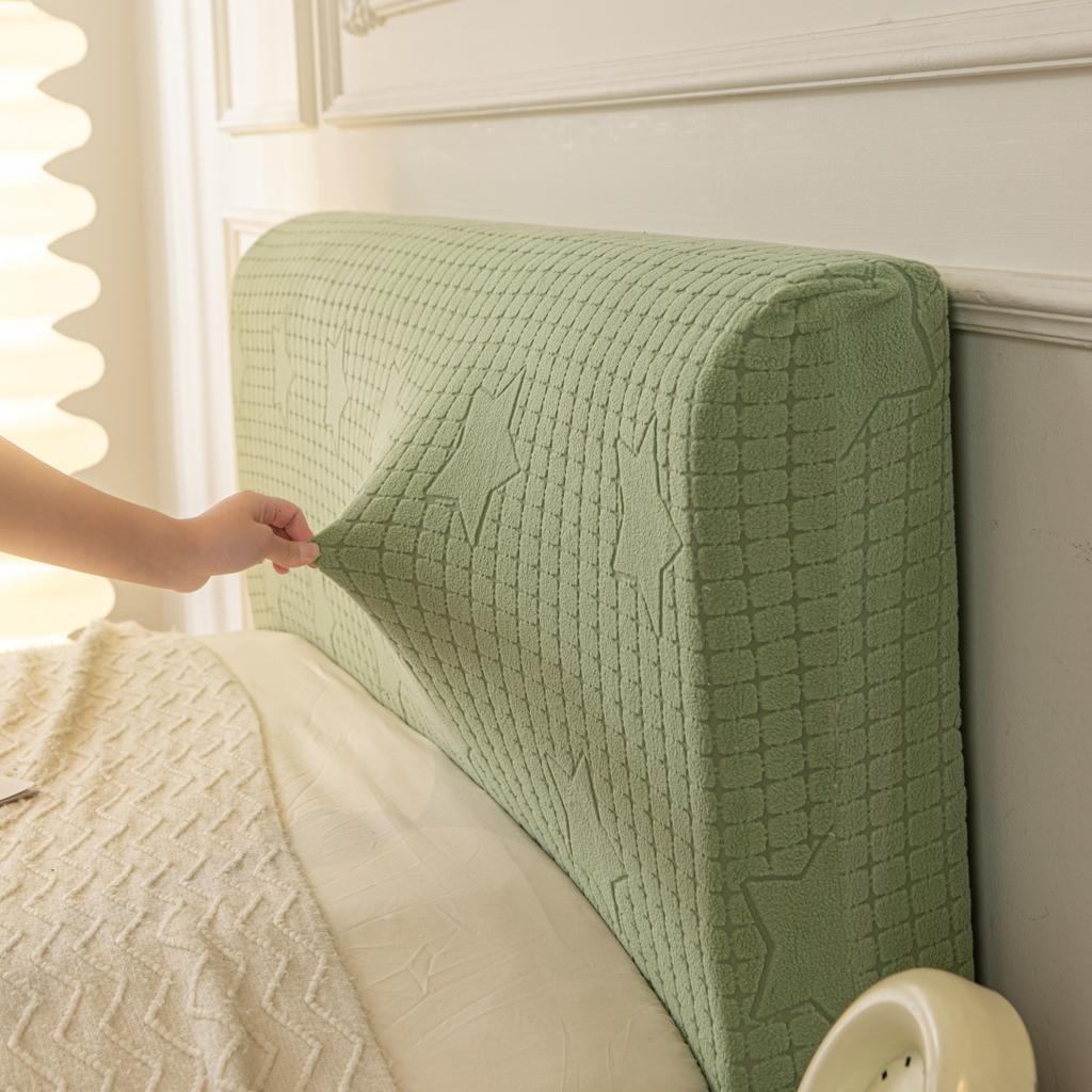 Basic Classic Stretch Fleece Bed Headboard Cover, for All Seasons Furniture Protector