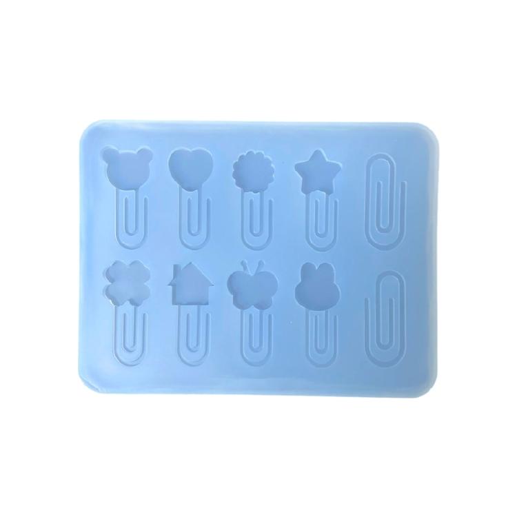 

Heat Resistant Paperclip Theme Silicone Mold Silicone Jewelry Moulds Suitable for Epoxy Resin Concrete Wax Art Creations 1