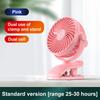 Portable  Wearable Clip-On Desktop Fan Convenient and Lightweight for Home Office Use