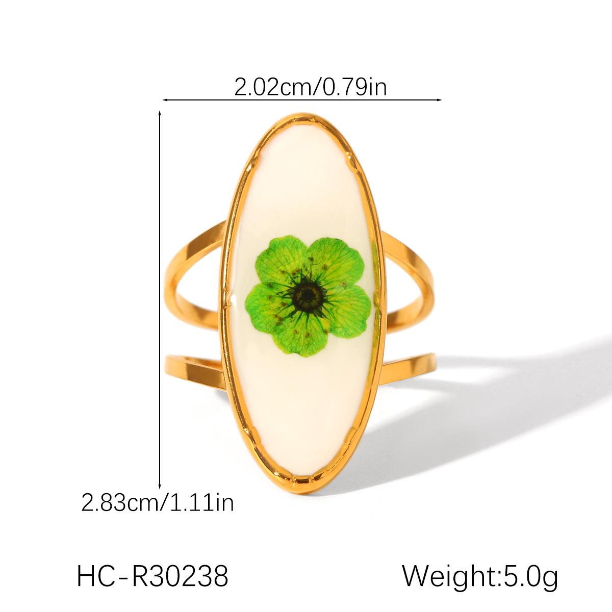 

Euro-American style stainless steel rose open ring, niche high-end enamel ring, titanium steel non-fading hand jewelry