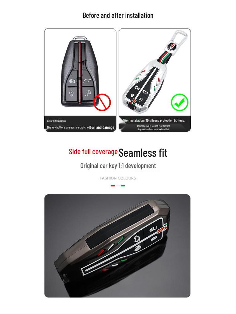 2022 Hongqi HS5/HS7 Premium Key Case for Men