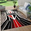 Sao Paulo FC4 Flannel Pattern Square Carpet,Area Rug,Carpet Rug for Living Room Bedroom Sofa Playroom Decor,Non-slip Floor Mat