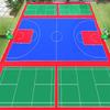 Zhongye Outdoor Suspended Sports Tiles