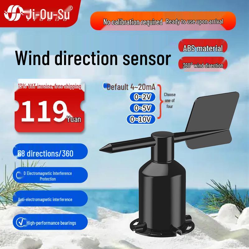 High-Precision 485 Anemometer Wind Vane Sensor for Tower Cranes