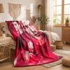 Coperta Morbida e Calda in Flanella con Stampa di Cristiano Ronaldo, Coperta da Divano/Letto per Casa, Ufficio, Camera da Letto