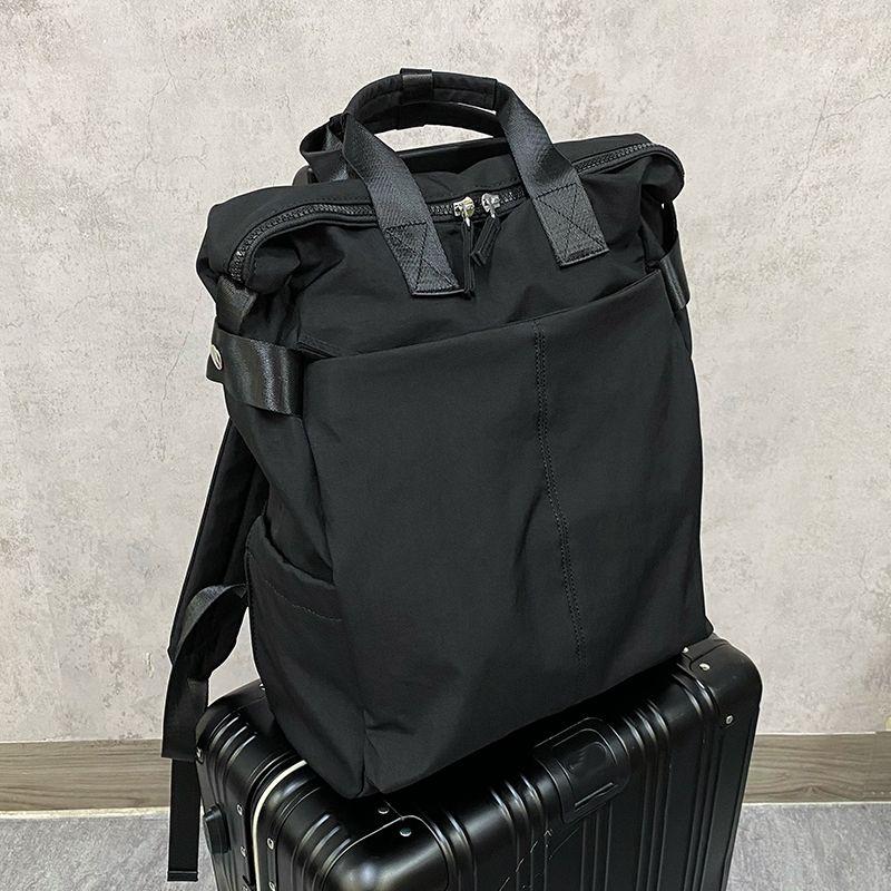 

Модный рюкзак Суперлегкий и большой вместимости Мужской и женский для активного отдыха, альпинизма, рабочей одежды, бизнеса, для компьютера, студенческий школьный рюкзак Type A- Black 30*10 * 43cm