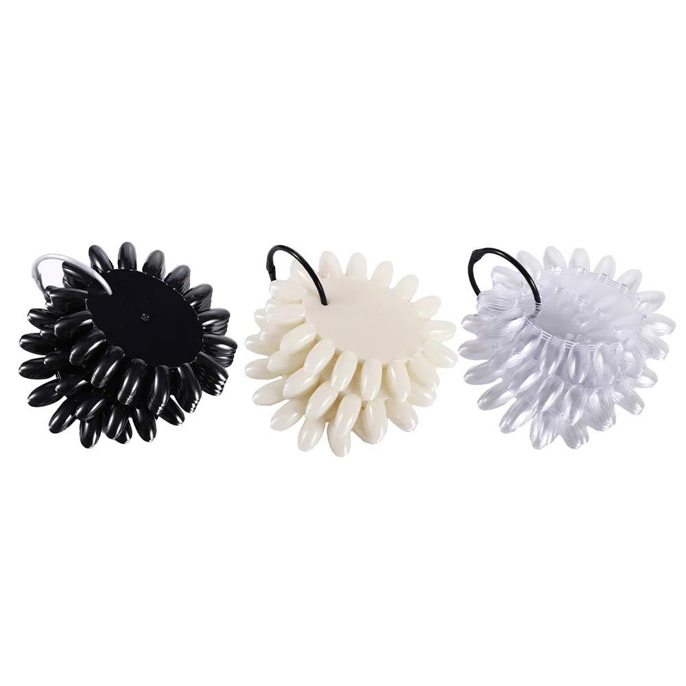 Nail Art Tips Display Wheel DIY Display Tool Nail Art Practice Display Nail Art Polish Color Card
