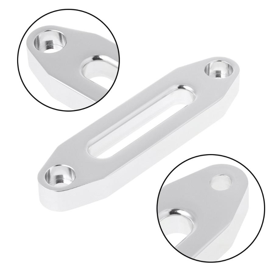 Universal Aluminum Hawse Fairlead for Synthetic Winch Rope Cable Lead Guide ATV 4000lbs
