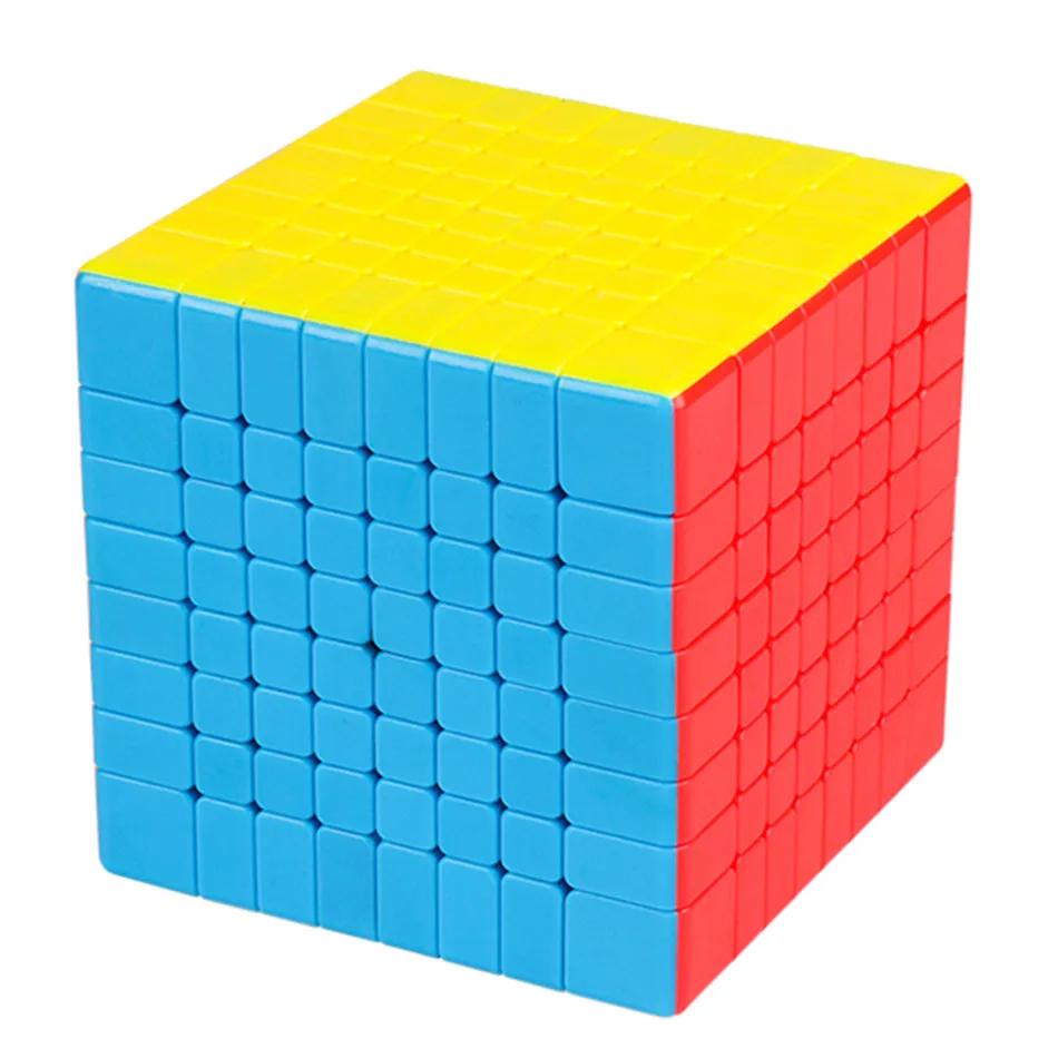MOYU 4x4 5x5 6x6 7x7 8x8 Speed Cube Meilong Magic Cube Stickerless Speed Puzzle Cubes Toys Gift Cubo Magico Kids Toys