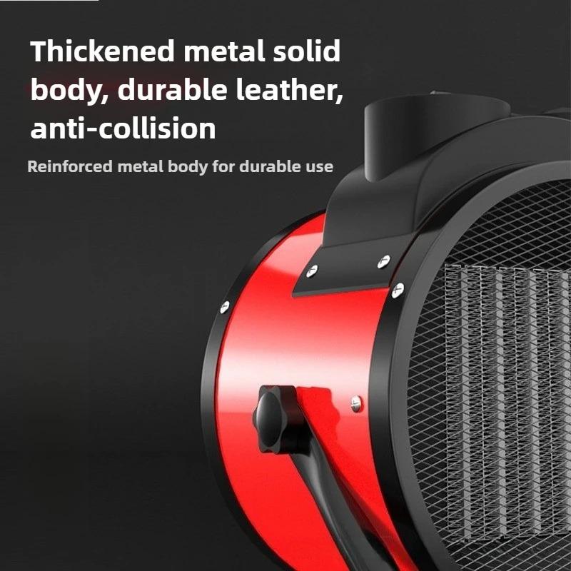 2000W Portable Electric Space Heater with Overheat and Tip-Over Protection Adjustable Thermostat 2 Heat Settings + Fan Mode for