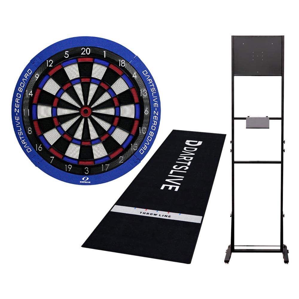 

DARTSLIVE ZEROBOARD Darts Stand DARTSLIVE Home Throw Mat Darts Board [Set product] & SB-HV &