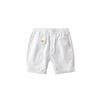 Boys' Pocket Shorts Summer Solid Color Pants Children's Casual Shorts Kids' Low-Waist Mid-Length Pants
