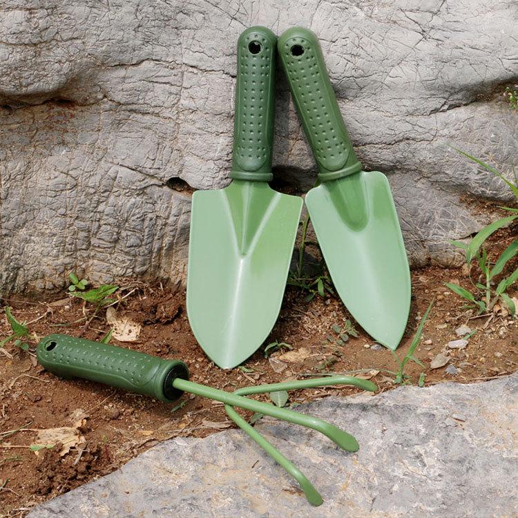 Garden Tool Set: Mini Shovel, Rake, and Spade for Planting Flowers and Succulents