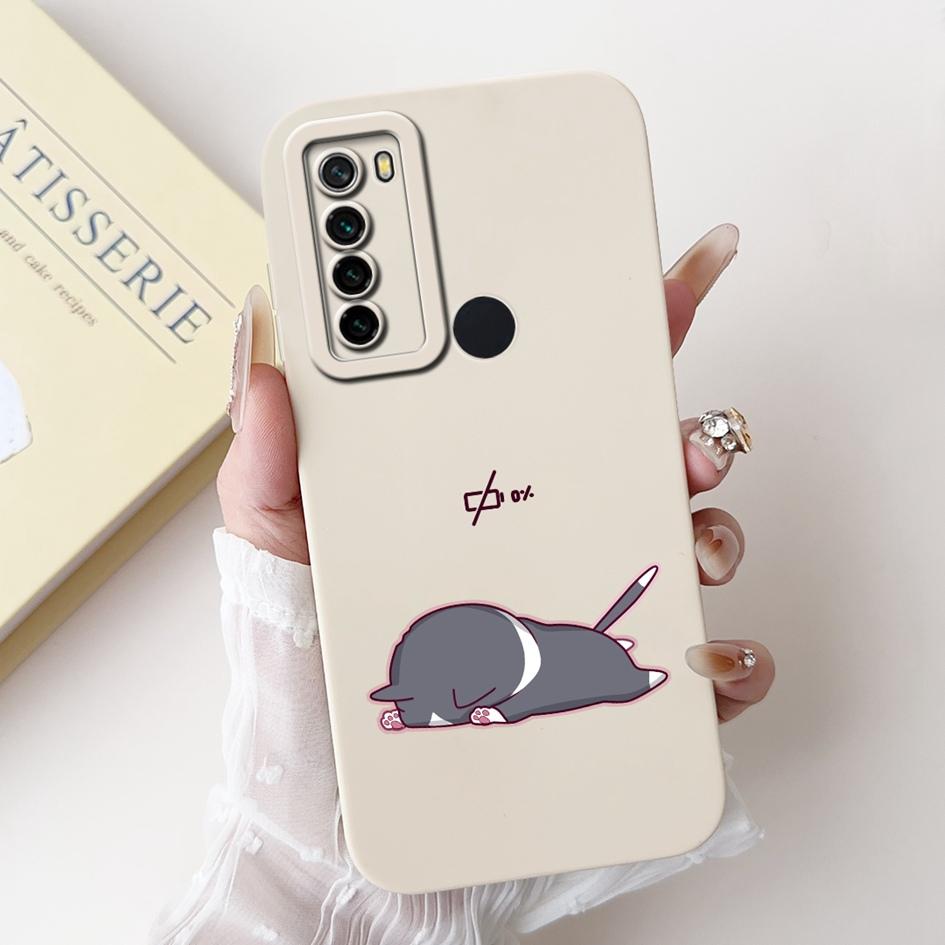For Xiaomi Redmi Note 8 8T Case Fashion Painted Camera Protection Square Silicone Coque Soft Cover For Redmi Note8 Note8T Fundas