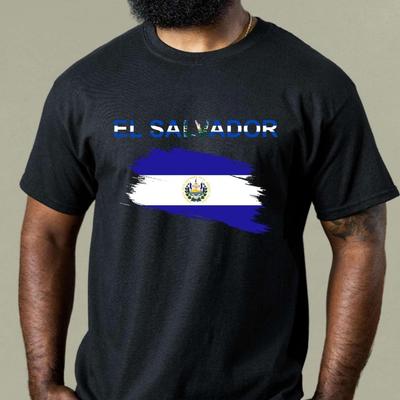 El Salvador Flag Tee: Unisex Pride Shirt and Kids Tshirt