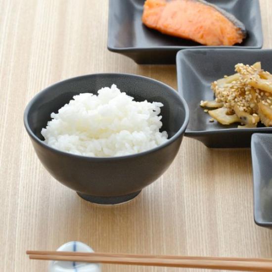 Fluctuation Tea Bowl Black Matte [inBASIC BLACK]