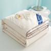 Cool Ice Silk Thin Quilt Soybean Fiber High Quality Cold Bedding Quilts for Summer Mechanical Wash Quilted Comforter Queen Size
