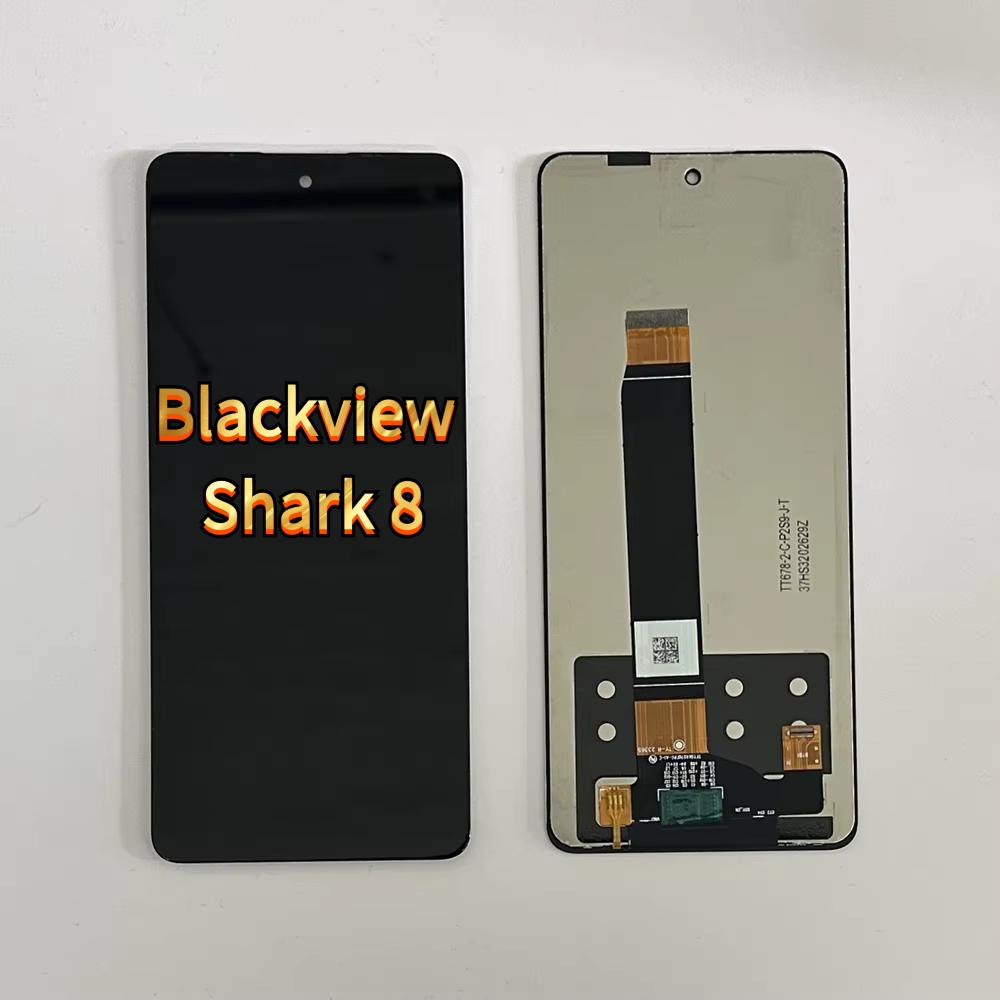 

Полный комплект ЖК-экрана и тачскрина для Blackview Shark 8;черный; + Инструменты