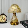 European Luxury Crystal Table Lamp Warm Home Bedroom Living Room Decorative Night Light Romantic Bedside Atmosphere Lamp