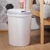 12L Touchless Automatic Sensor Trash Can with Lid, USB Dustbin for Baby Room Bathroom Kitchen Hotel