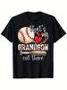 Grandma Baseball T Shirt, Unisex That's My Grandson Out The