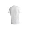 adidas T Shirts Men's White Crew Neck Moderate Straight Fit FH6625